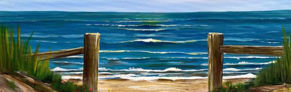 Class | Adult Paint & Sip | It's Beach Time