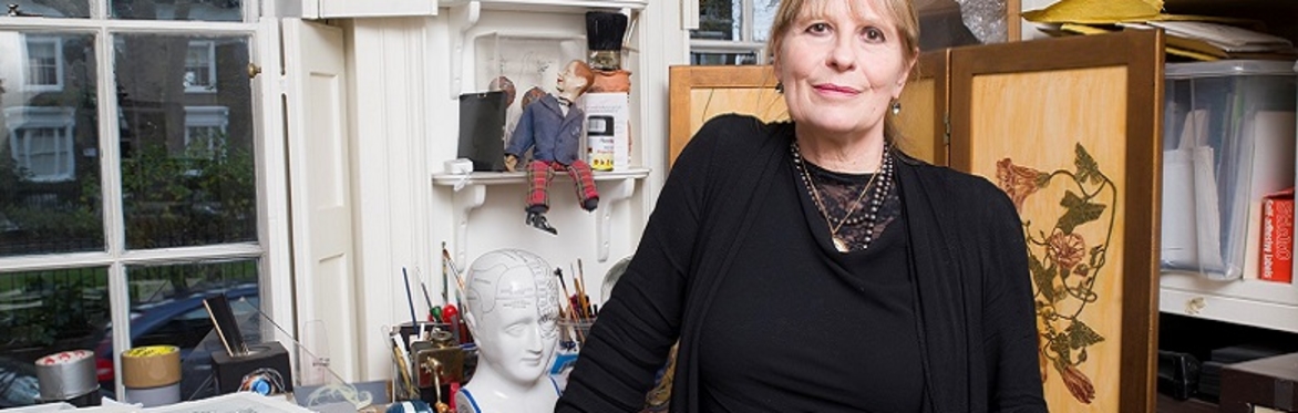 image of susan aldworth and artwork