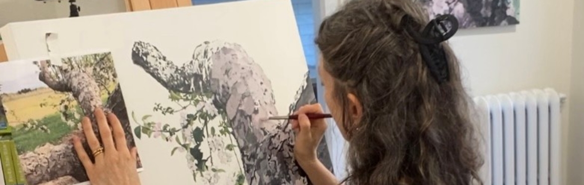 There's an Easier Way to Make Art: Tree-Painting Workshop with Betsy Jacks