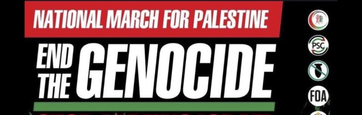 National Demo (LONDON): END THE GENOCIDE! Coach Tickets Sat 30th