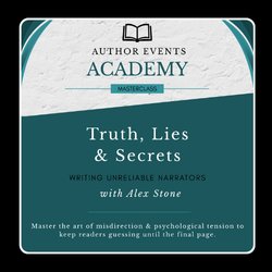 Author Events Academy Masterclass: Writing Unreliable Narrators