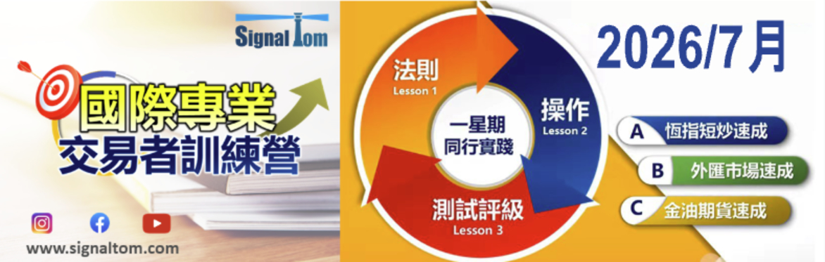 第1階–國際專業交易者「線上互動」訓練營 *
