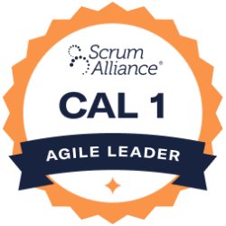 Scrum Alliance CAL-1 badge