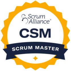 Scrum Alliance CSM badge