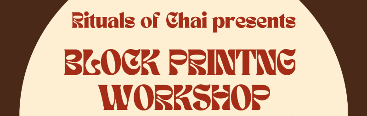 Block printing workshop with free flowing chai