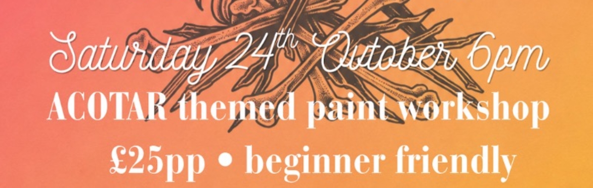 A Court of Sip and Paint