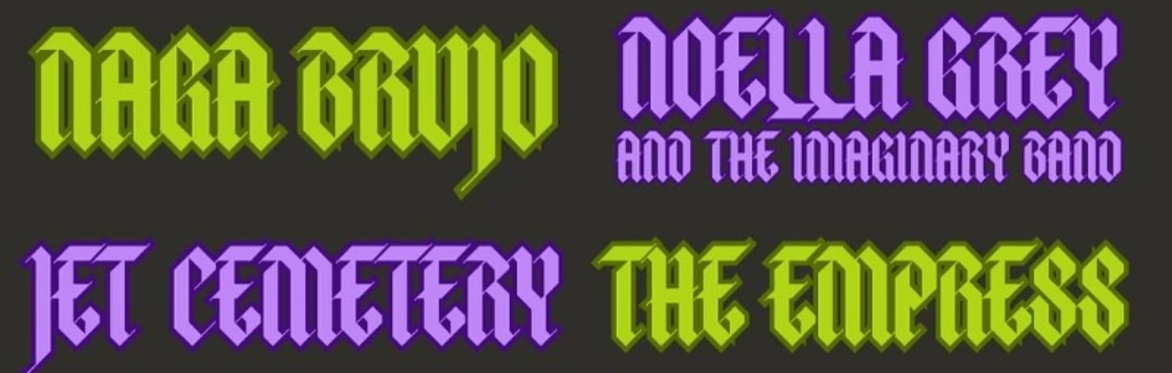 Girls Rock Austin Halloween Showcase w/ Naga Brujo, Noella Grey, Jet Cemetery, The Empress and More