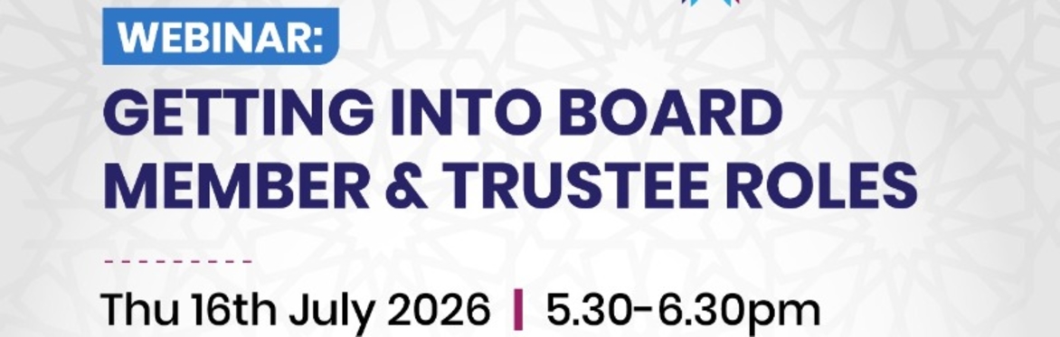 Getting into Board Member and Trustee Roles - Q3 2026