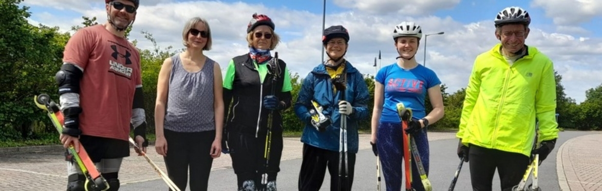 Cambridge roller ski group