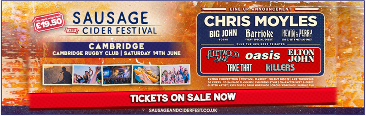 Sausage and Cider Festival - Cambridge 2025