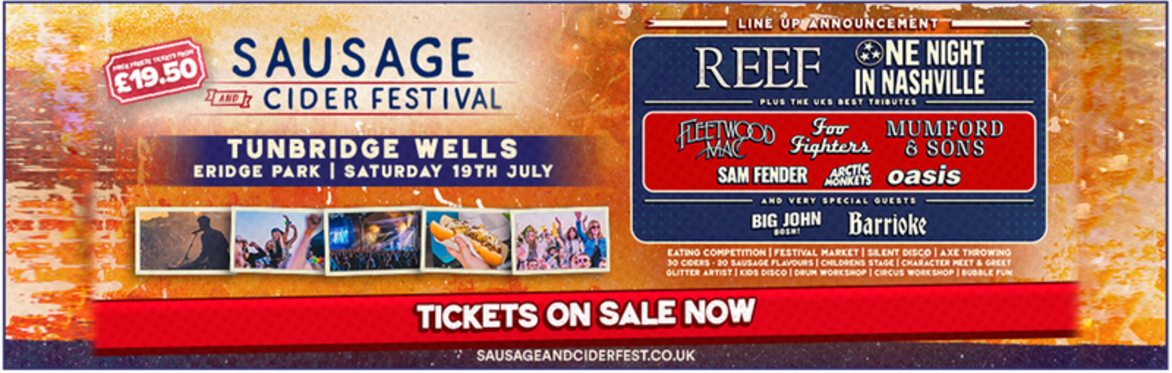 Sausage and Cider Festival - Tunbridge Wells 2025