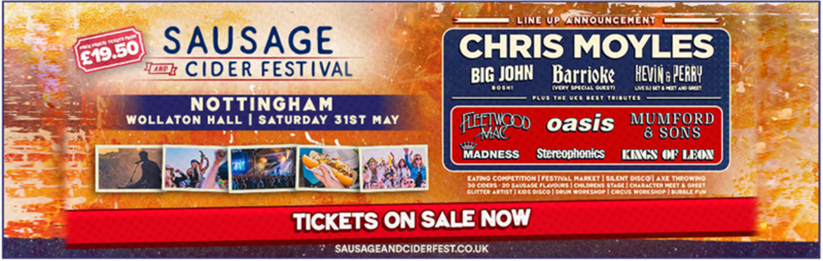 Sausage and Cider Festival - Nottingham 2025