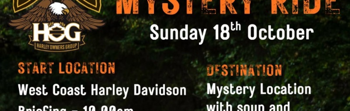 End of Season Mystery Ride