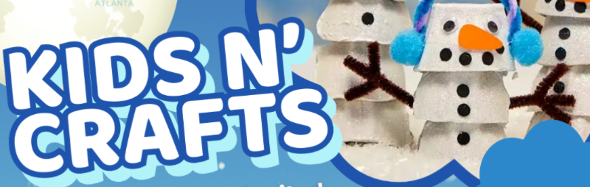 Kids 'N Crafts ~ Egg Carton Snowmen [Rescheduled from Sun 1/24]