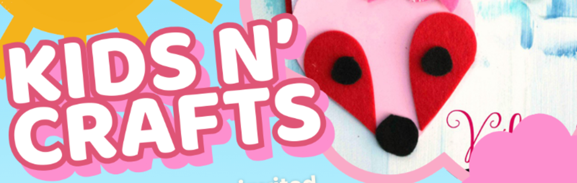 Kids 'N Crafts ~ Heart Foxes