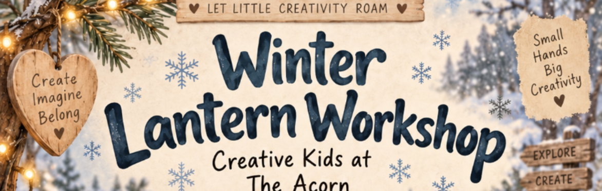 Childrens Lantern making at The Acorn