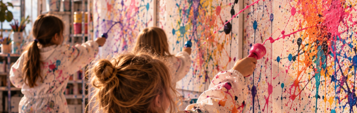 THE SPACE Kids – Actionpainting
