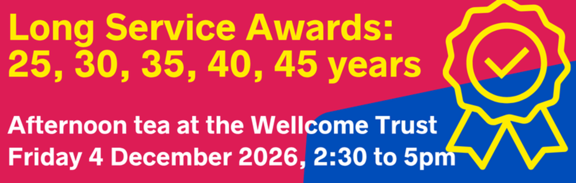 Long Service Awards: celebrating 25, 30, 35, 40+ years of service at Whittington Health