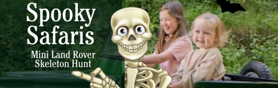 Spooky Safaris - Mini Land Rover Halloween Driving Experience for Children