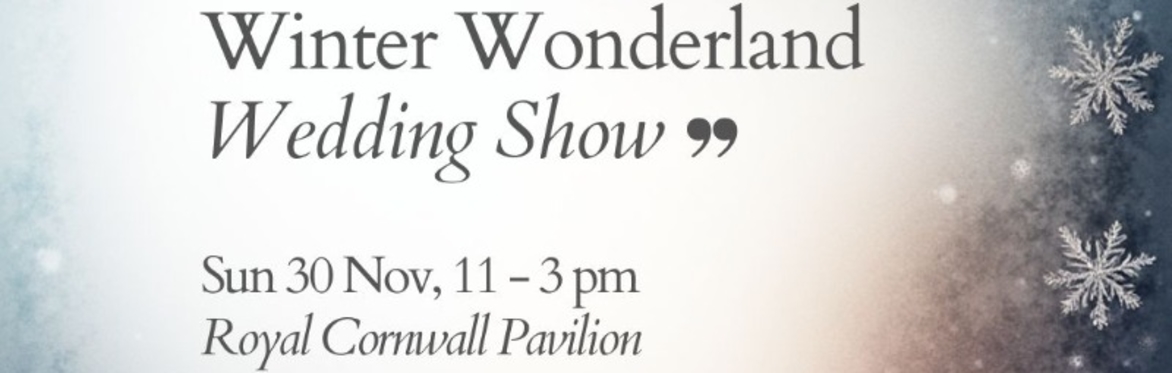 Winter Wonderland Wedding Show
