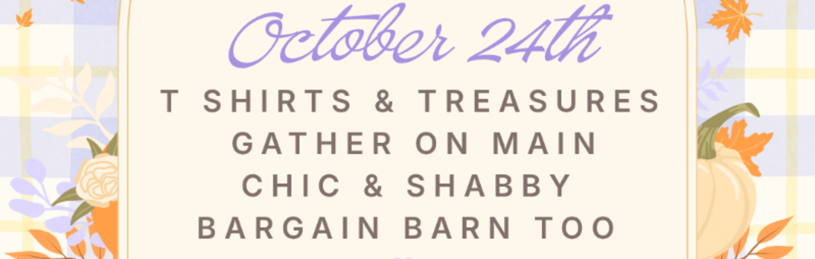 Sip & Thrift October 24th