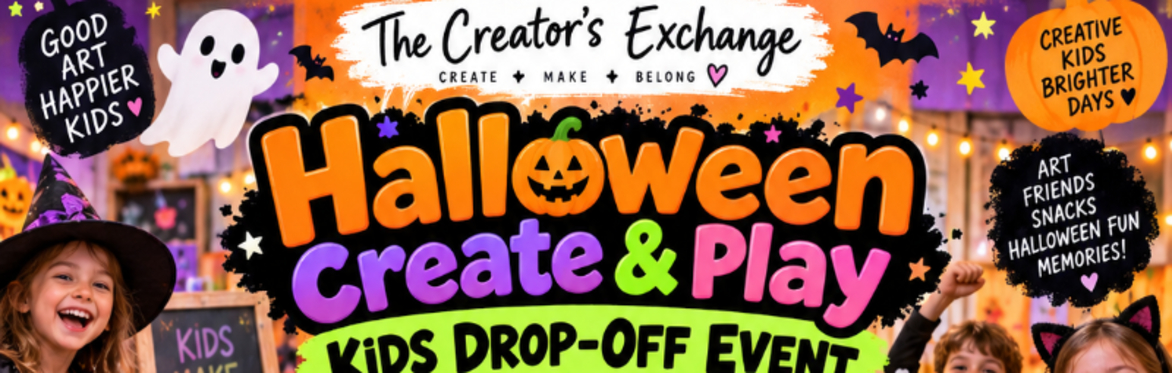 Halloween Create & Play Kids Drop-Off Event