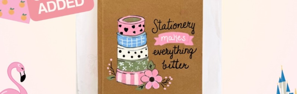 Dream the Night Away Notebook Paint Party with Madeline Garcia