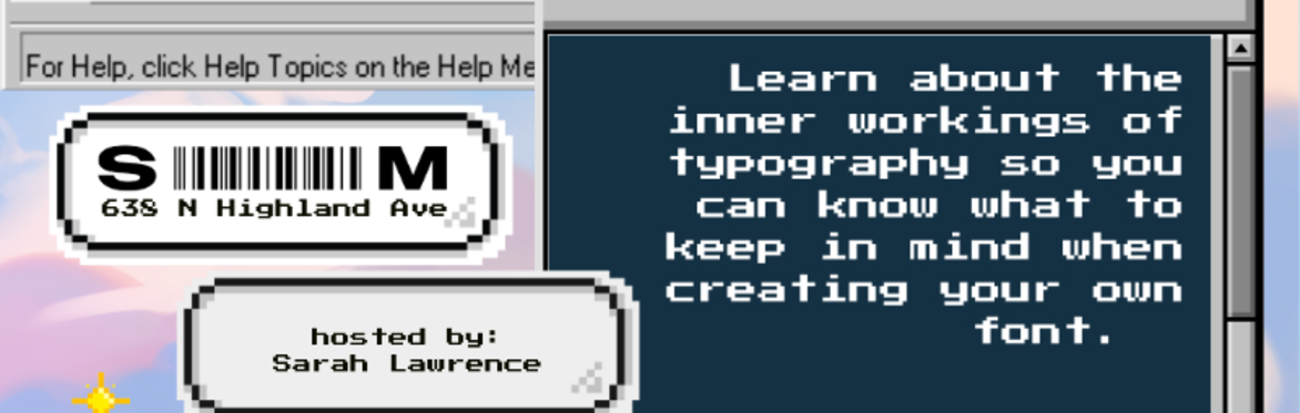 Make A Font Workshop