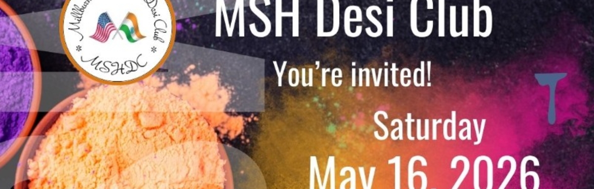 MSH Desi Club Holi 2026