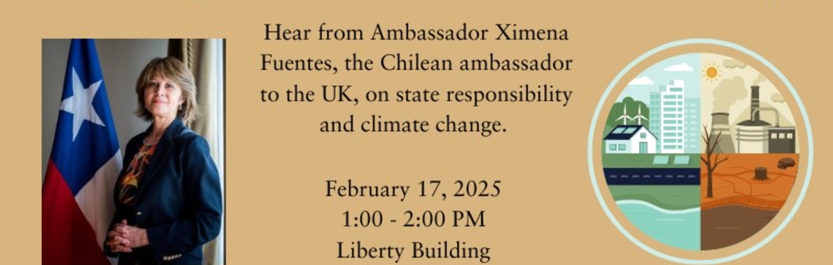 Ambassador Ximena Fuentes: State Responsibility and Climate Change