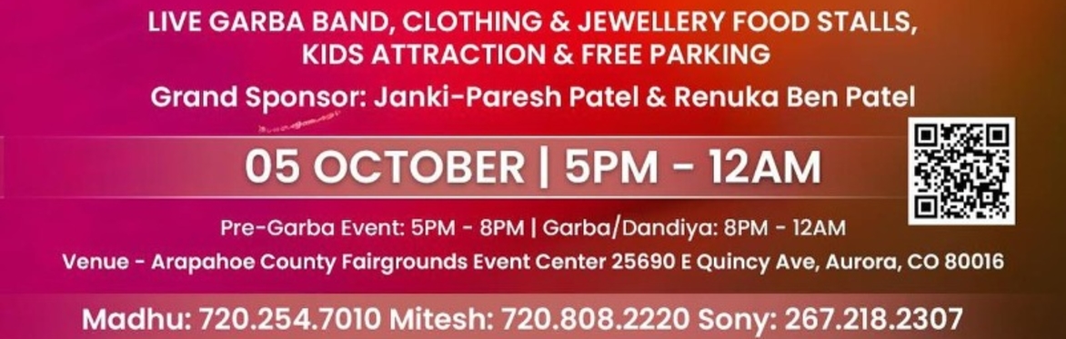 The Garba Dandiya Night