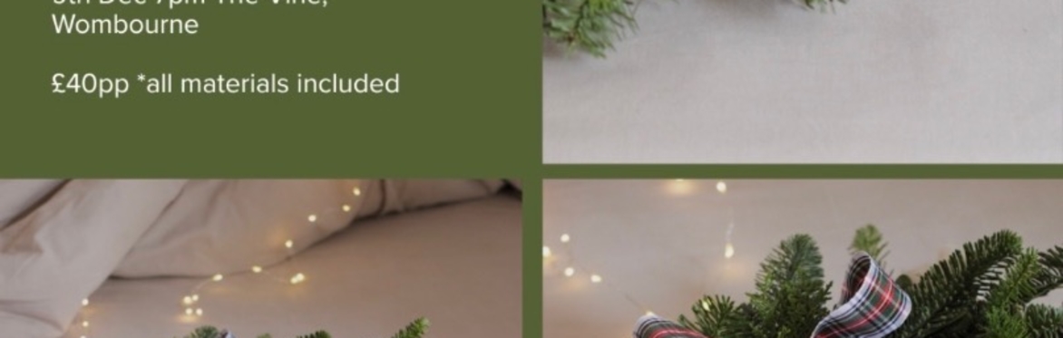Adult Floristry - Christmas Wreath Making