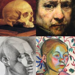 the steps of painting a portrait