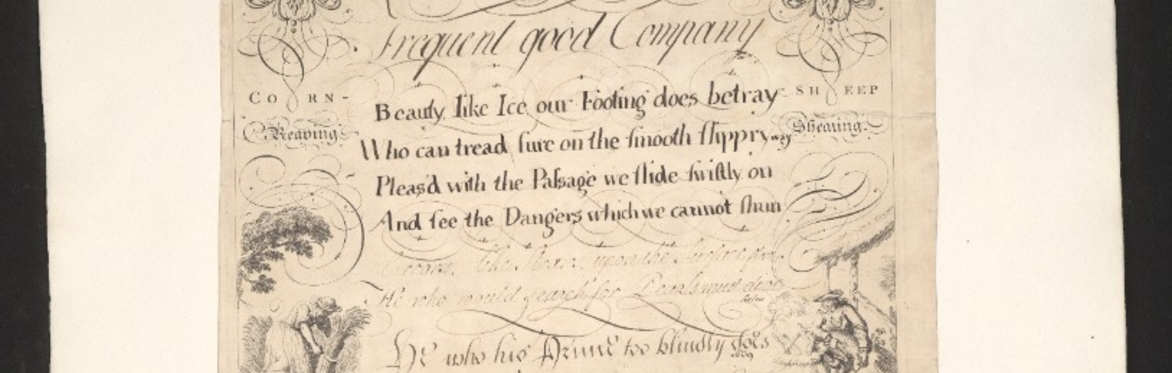 CBCP Seminar: Jill Shefrin, Copperplate Prints for Children’s Writing Exercises in the Very Long Eighteenth Century