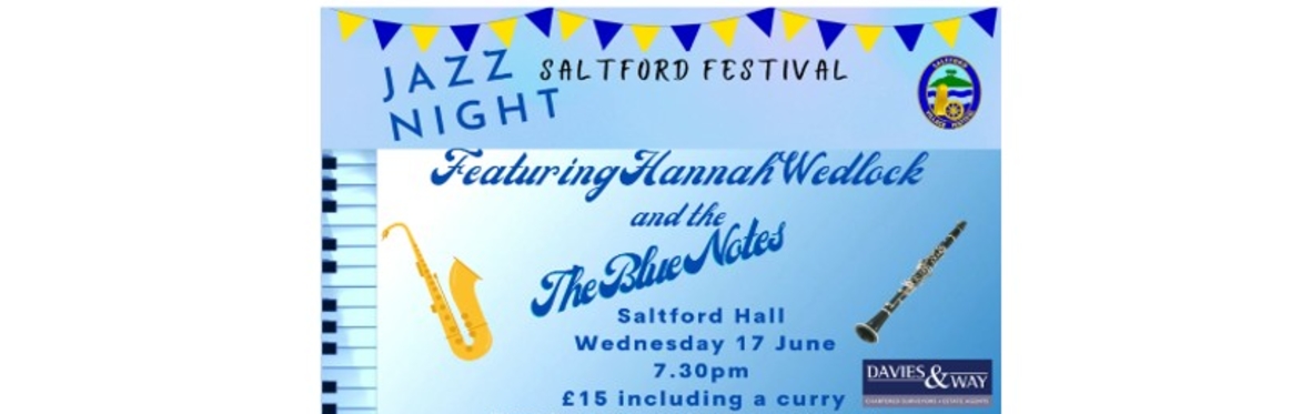 Jazz Night, featuring Hannah Wedlock & the Blue Notes