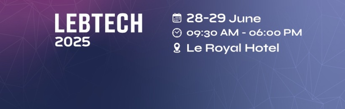 Lebtech Don’t Miss Out — Book Your Seat at LEBTECH 2025 Today ! – LEBTECH 2025 ...