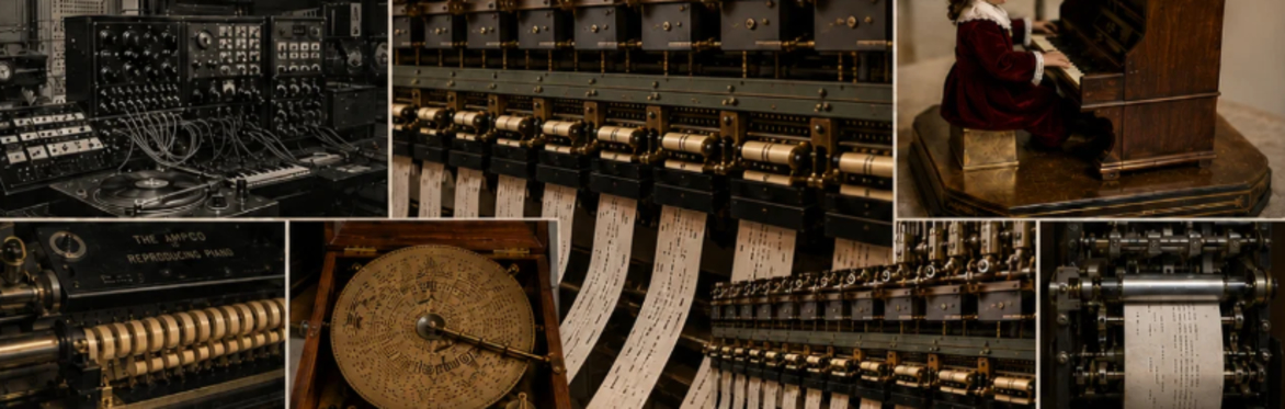 At the Crossroads of Music and Machine: The Story of the Player Piano - Exhibition
