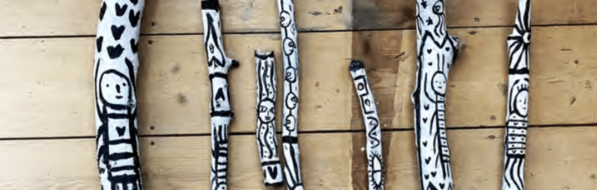 STICK PAINTING IN THE PARK with Stevexoh