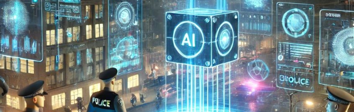 AI Robot and Policeman