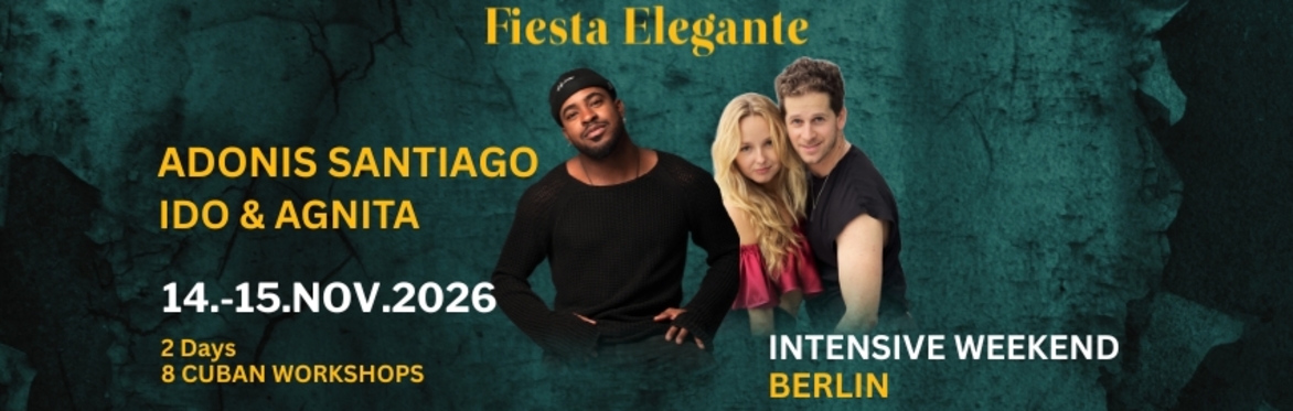 Adonis Santiago Intensive Weekend Berlin
