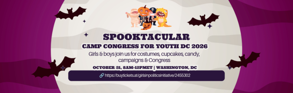Spooktacular Camp Congress for Youth DC 2026