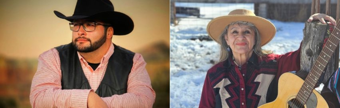 Ruben Dominguez and Rose Vialpando Bring Their San Luis Valley Traditional Music Back to Society Hall!