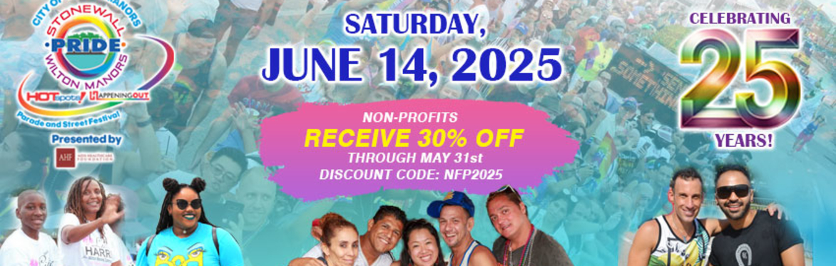 Wilton Manors Stonewall Pride Festival VENDOR signup and PARADE ENTRY 2025