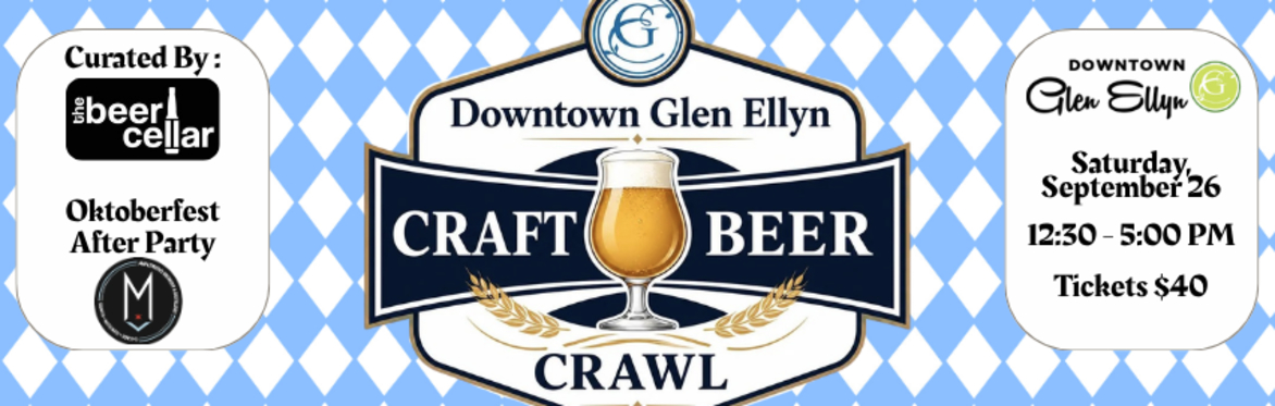 The Glen Ellyn Craft Beer Crawl + Oktoberfest After Party