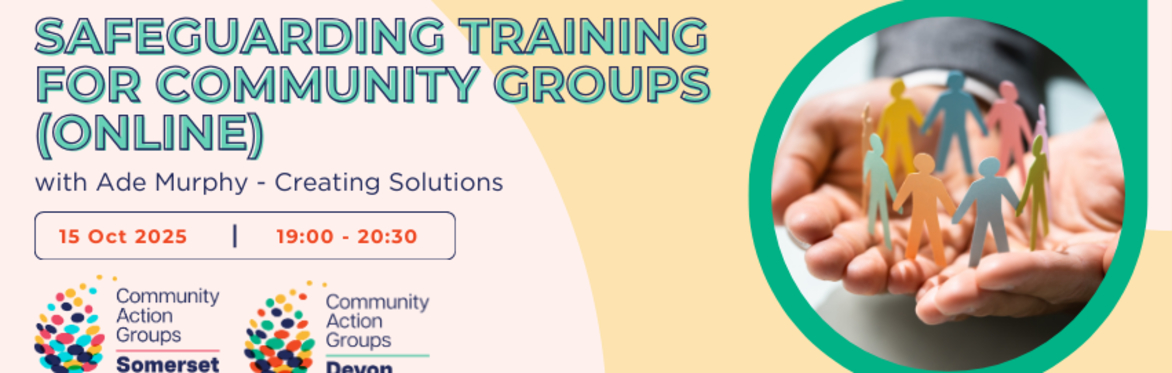CAG Safeguarding Training session (Online)
