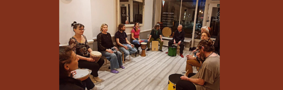 Mindful Drum Circle/ March event Cancelled. See you in May!