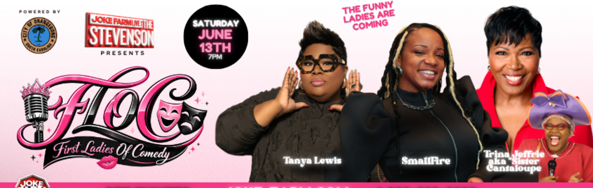 SPECIAL DISCOUNT TICKET: JOKE FARM LIVE AT THE STEVENSON - PRESENTS THE FIRST LADIES OF COMEDY