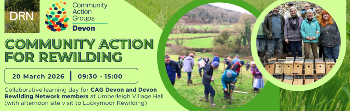 Community Action for Rewilding - CAG Devon & Devon Rewilding Network members event