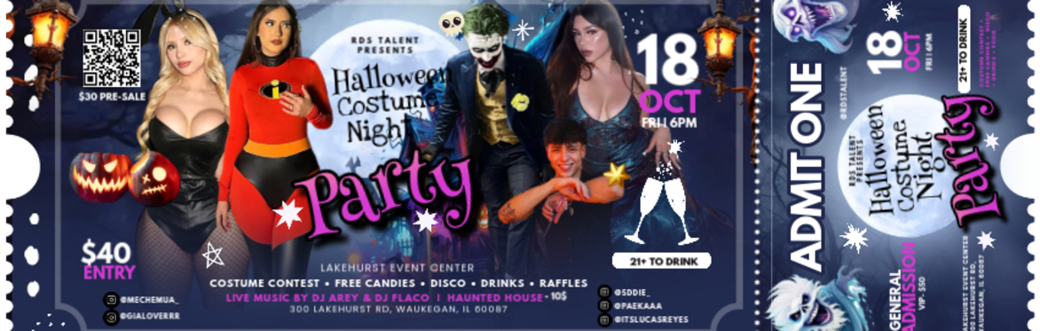 HALLOWEEN COSTUME NIGHT