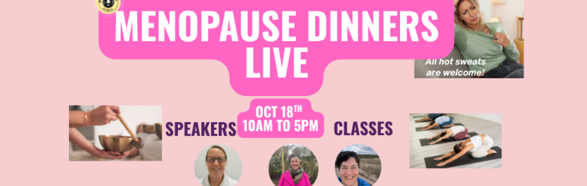 Menopause Dinners Live